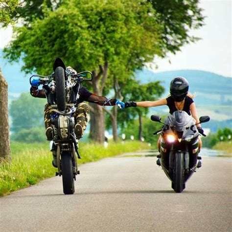 motorrad paar bilder|55 Motorbike Lovestory